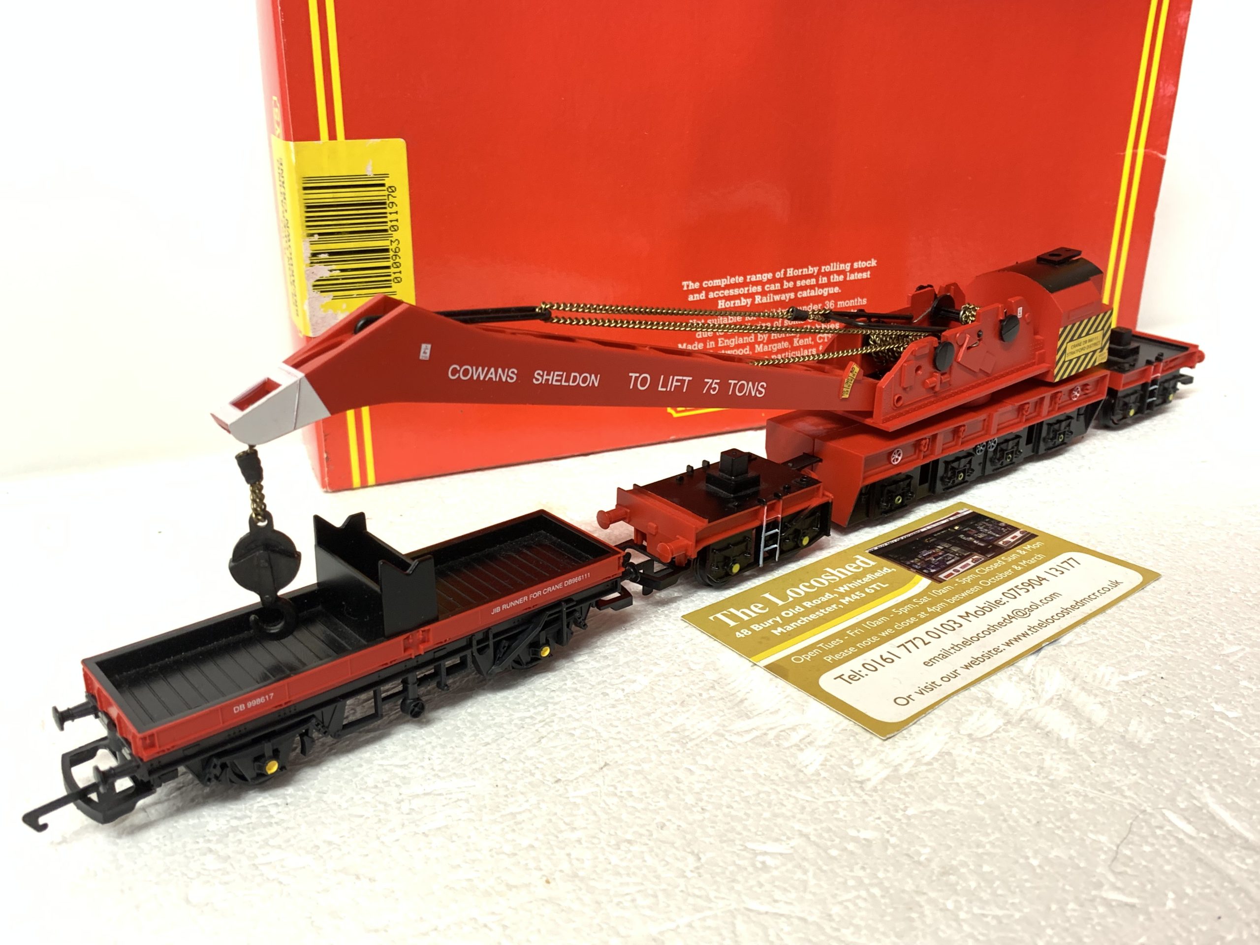 Hornby Railways R.197 75 Ton Operating Breakdown Crane - The