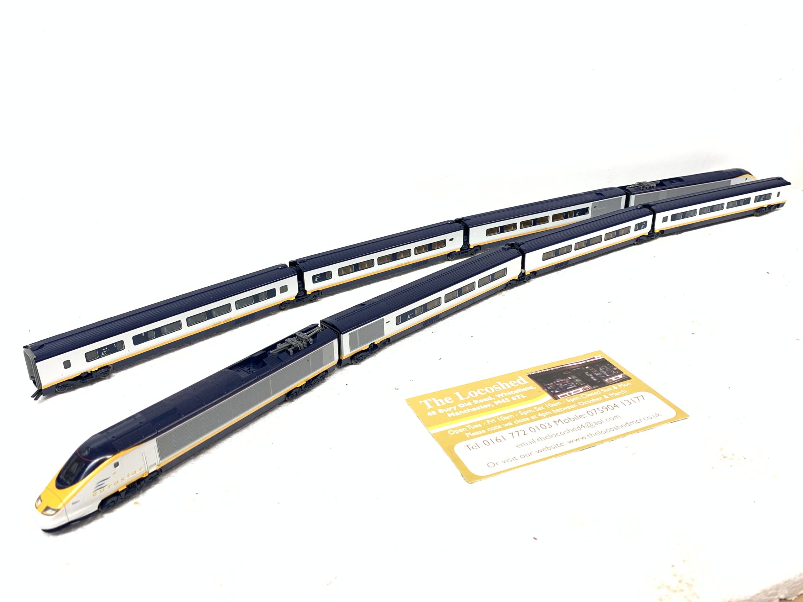鉄道模型 KATO eurostar 4 CAR SET 10-328 Kato 10-328 Class 373 Eurostar 4 Car Add-On Pack - Hattons